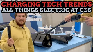 EV Charging Trends At CES - No One Wants To Charge On A Box With A Plug | Episode 240