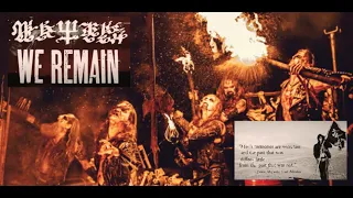 Watain release new song/video “We Remain” off new album “The Agony & Ecstasy Of Watain“