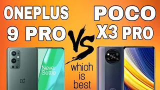 Oneplus 9 Pro vs Poco X3 Pro