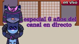 Directo, Especial 6 años del canal preguntas y respuestas y anécdotas