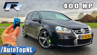 400HP VW Golf 5 R20 REVIEW POV on ROAD & AUTOBAHN (NO SPEED LIMIT) by AutoTopNL