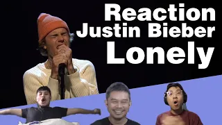 FIRST TIME REACT to Justin Bieber "Lonely" || Three Musketeers React!