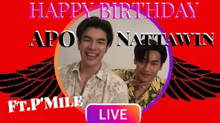 KinPorsche Live HBD Apo Ft. P'Mile ไลฟ์วันเกิดอาโปพี่มายมาอวยพร แกะของขวัญแฟนคลับส่งมา มีI phone12!!