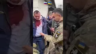 Sukhoi #russia fighter pilot shot & captured by #ukraine forces #airforce #army #rocketlauncher 🇺🇦