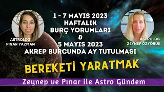 1-7 Mayıs 2023 Haftalık Burç Yorumları & 5 Mayıs Akrep Burcunda Ay Tutulması