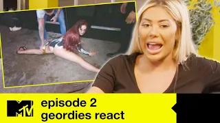 Nathan Henry & Chloe Ferry Re-watch Their Iconic Entrances | Geordies React