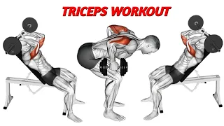 7 Triceps Workout For All Heads Of Triceps - Best Exercises For Bigger Triceps ( We Go Gym )