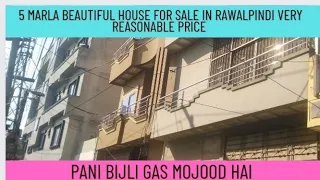 5 Marla House available in rawalpindi very reasonable price