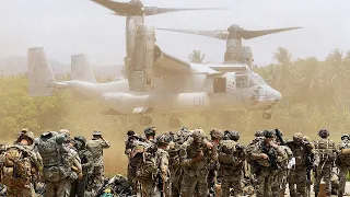 Balikatan 23 | Massive Air Assault on Philippine Islands with US Marines and US Army Soldiers