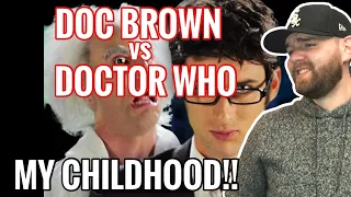 [Industry Ghostwriter] Reacts to: Doc Brown vs Doctor Who. Epic Rap Battles of History- REACTION