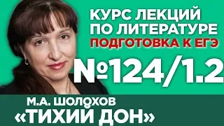 М.А. Шолохов «Тихий Дон» (книга первая, содержательный анализ) | Лекция №124/1.2