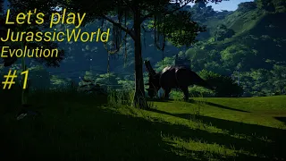 Lets play Jurassic World: Evolution Sandbox #1- Spare no expense! (Jurassic World Evolution Gameplay