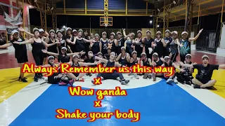 Always Remember us this way X Wow Ganda X Shake your body /   Zasy Dance workout /AILEEN LUCILLO