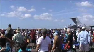 Macdill airfest 2011,  B1 Bomber high speed pass