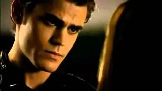 TVD 1X08 StefanElena  Stefan  invites Elena out as it's his  Birthday