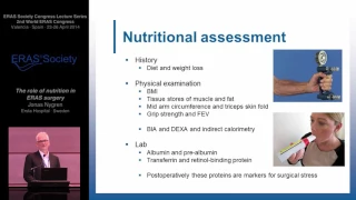 The role of nutrition in ERAS surgery - Enhanced Recovery after Surgery (ERAS®)