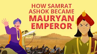 Ep. 4 Samrat Ashok defeats Sushim | Mauryan Empire | History of India Animated Stories