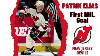 Patrik Elias #22 (New Jersey Devils) first NHL goal Dec 12, 1996 (Classic NHL)