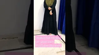 🌸🌸Abayas Haul 🌸🌸#nuzhatfatimahaulvideos #shorts #youtubeshorts #abayas #burqa #meesho #ajio