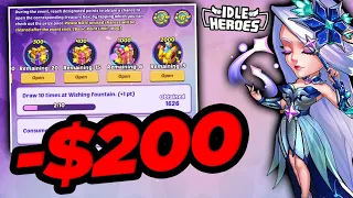 Idle Heroes - $200 for HUGE Account Power Gains