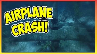 GTA 5 - Secret Underwater "Cropduster" Airplane Crash Site! (GTA V)
