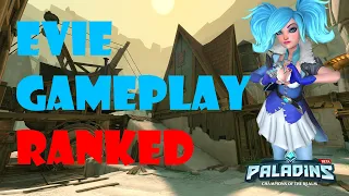 Paladins Evie ranked gameplay - its hard to find decent games like these