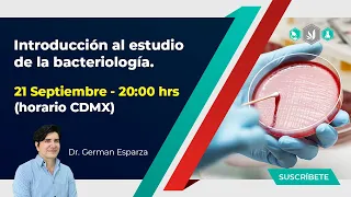 👨🏻‍💻Conferencia magistral | Introducción al estudio de la bacteriología🔬