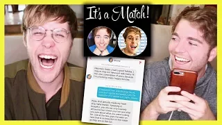 READING OUR TINDER CONVERSATION with GARRETT!