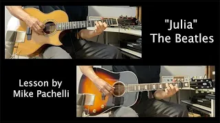 The Beatles Julia LESSON by Mike Pachelli