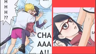 Doujinshi - Boruto x sarada | Boruto magic baby jutsu (English comic dub)