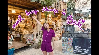 TOP MUST BUY THINGS IN BALI! plus a buying tip! | Angel Yeo
