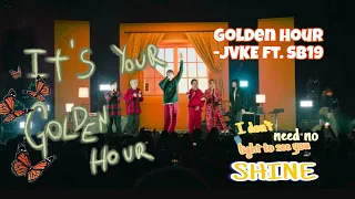 Golden Hour (Remix) - JVKE with SB19 #JVKEWhatTourFeelsLikeWithSB19