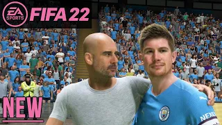 FIFA 22 | *NEW* Pep Guardiola Post-Match Cinematics & Celebrations 😱🔥!