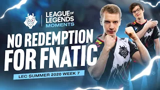 No Redemption for Fnatic | LEC Summer 2020 Week 7 Moments