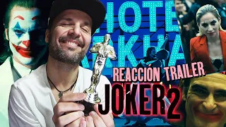 JOKER 2 - PURO OSCAR !!! TRAILER REACCIÓN - REACTION - REVIEW - Folie à Deux - JOAQUIN PHOENIX Gaga