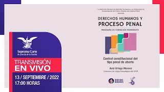 Ciclo de Conferencias I Derechos Humanos y Proceso Penal