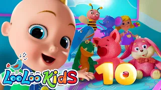 Ten in The Bed - 1 HOUR Kids Songs and Nurery Rhymes by LooLoo Kids