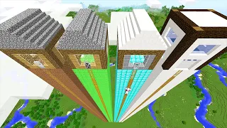 IF YOU CHOOSE THE WRONG TOWER HOUSE, YOU WILL DIE! - Minecraft