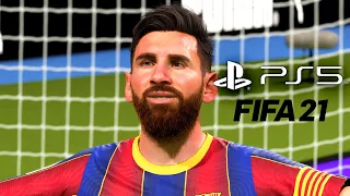 FIFA 21 | NEXTGen PS5 Gameplay | 4K 60FPS HDR - BARCELONA vs ATLETICO MADRID