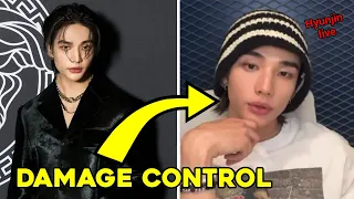 Netizens Accuse JYP Entertainment Of Forcing Stray Kids Hyunjin To Do Damage Control!