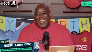 Robbie explains why he has Man City finishing 2nd