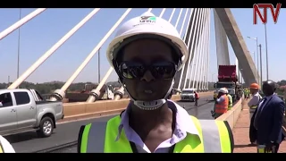 Roads authority team insists the New Nile bridge is intact