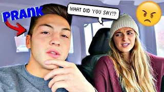 Calling Her My Ex Girlfriends Name  PRANK GONE WRONG......