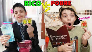 RICO VS POBRE ÁLBUM DA COPA 2022 - Parte 18