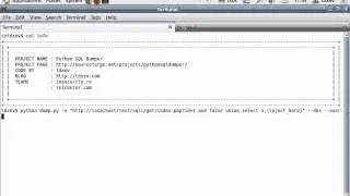 Python SQL Dumper - How to send a custom User-Agent header