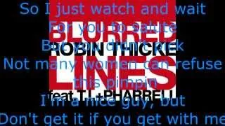 Robin Thicke - Blurred Lines ft. T.I., Pharrell Lyrics