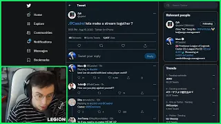 Bo Wants To Stream With Caedrel?