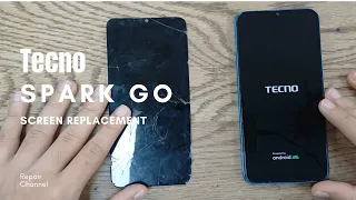 Tecno Spark GO Screen Replacement || KG5 LCD | How to replace spark go screen