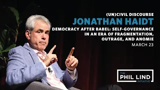 UBC Phil Lind Initiative 2023 Presents: Jonathan Haidt