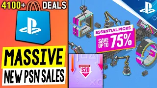 2 HUGE NEW PSN SALES! 4100+ DEALS PSN Essential Picks Sale + Under $20 (NEW PlayStation Deals 2023)